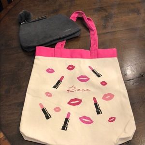 New Lancôme cosmetic and tote bag